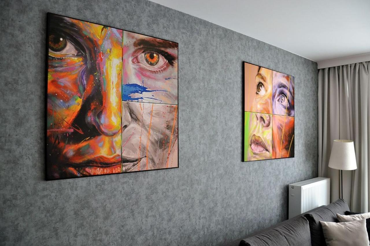 Q Apart Gold- Klimatyzowany 3 Pokojowy Apartament Przy Manufakturze Z Garazem Gratis, Fv วูดช์ ภายนอก รูปภาพ