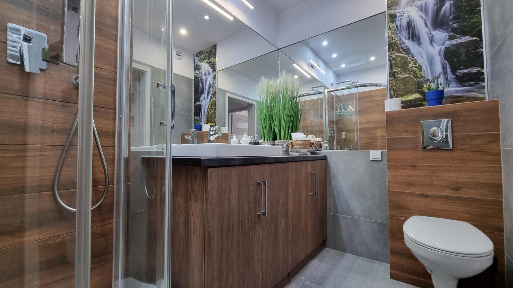 Q Apart Gold- Klimatyzowany 3 Pokojowy Apartament Przy Manufakturze Z Garazem Gratis, Fv วูดช์ ภายนอก รูปภาพ